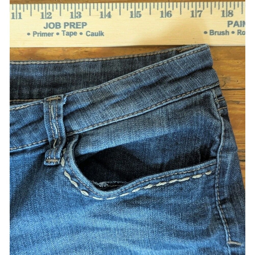 KUT from the Kloth Catherine Boyfriend Jeans Blue Wash Size 14 Cut# 73827 - Picture 6 of 15